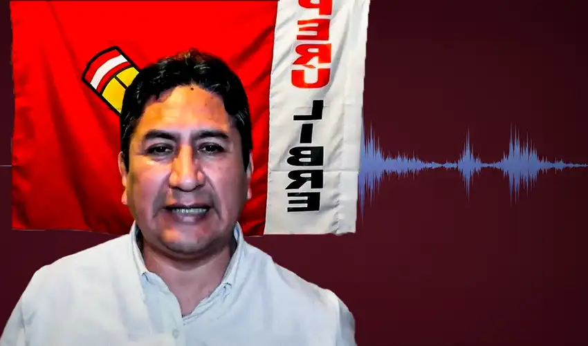 Vladimir Cerrón desde la clandestinidad confirma su candidatura a la presidencia